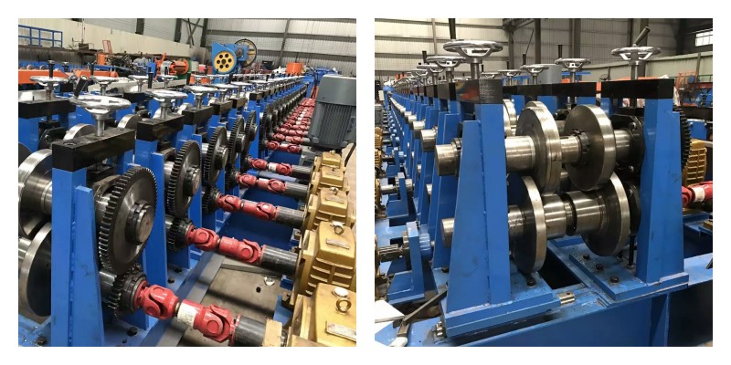 CU section roll forming machine