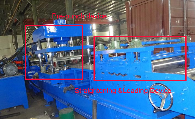 guardrail forming machine