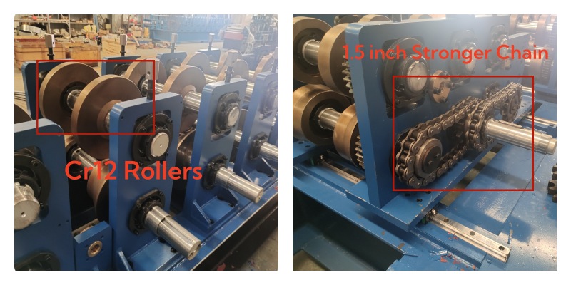 PV bracket roll forming machine