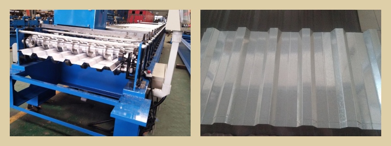 ibr roof sheet forming machine