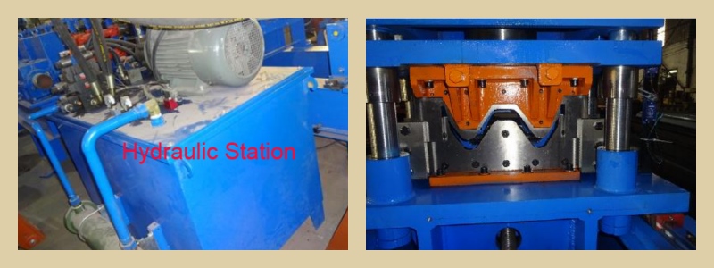  Galvanized Highway Guardrail Roll Forming Machines