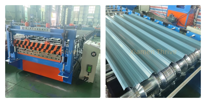 metal roofing roller machine