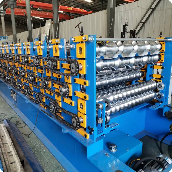 Three Layer Roll Forming Machine